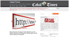 Desktop Screenshot of cabaltimes.com